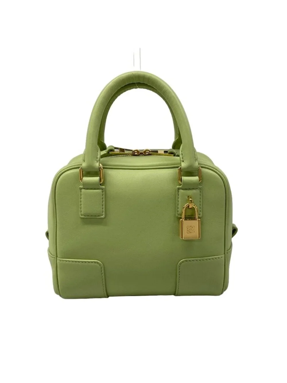 Loewe Handbag Amazona 16 Square Light Green